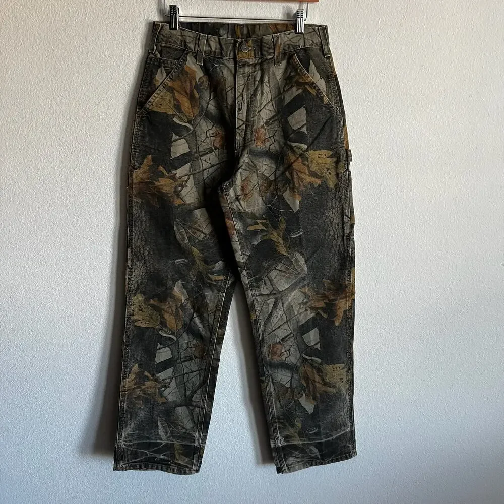 Carhartt B158 CMO realtree camo work wear carpenter pants